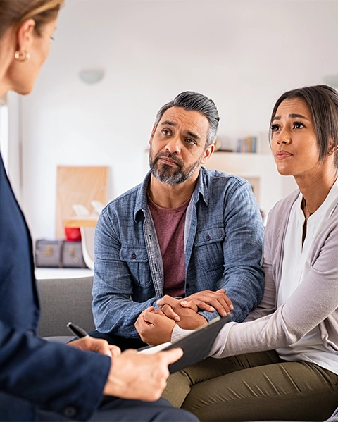 cognitive behavioural therapy session for couples
