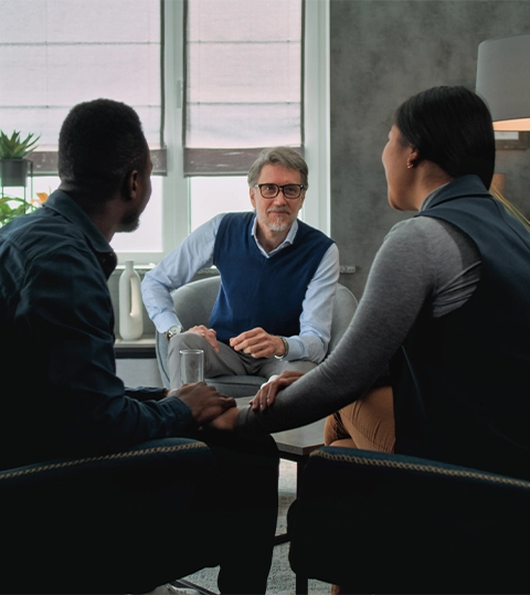 couple attending initial assessment couple therapy