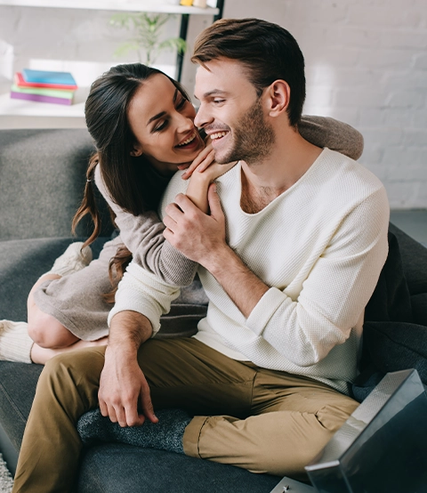 couple learning the practicing relationship skills