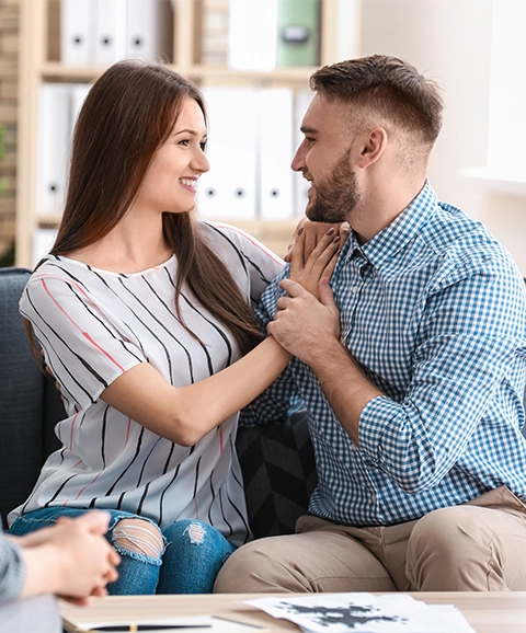 couple regaining the trust and security