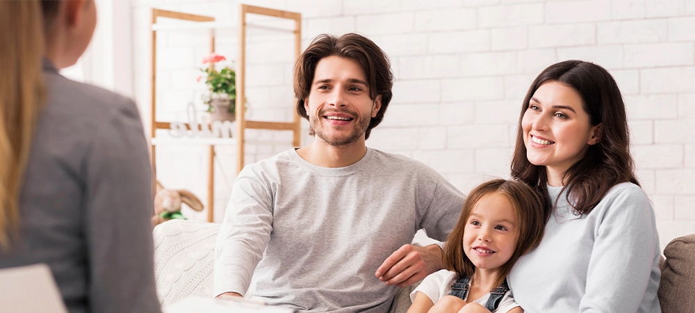marriage counsellor resolved argument between parents about child